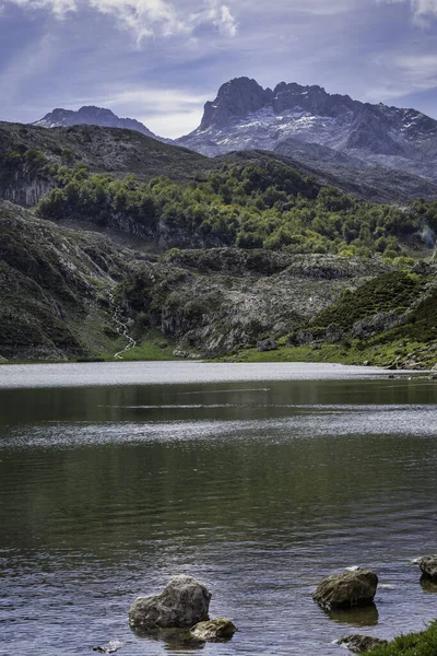 Pemandangan Indah Taman Nasional Los Picos Eropa Cordinanes Spanyol — Stok Foto