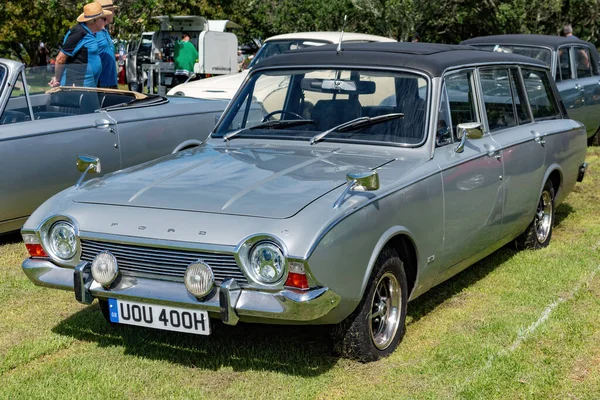 Auckland Nova Zelândia Abr 2021 Vista Carro Clássico Ford Corsair — Fotografia de Stock