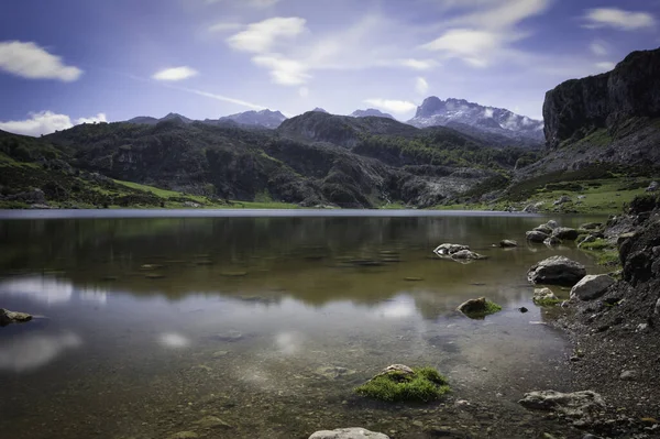 Une Belle Vue Sur Parc National Los Picos Europe Cordinanes — Photo