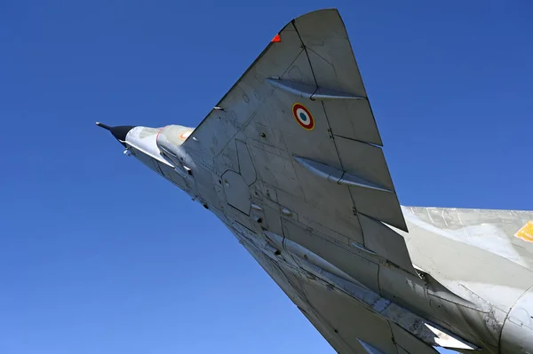 French Fighter Jet Sculpture — Stock Photo, Image