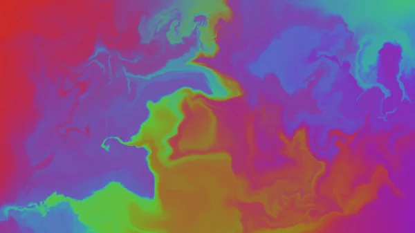 Μια Αφηρημένη Απεικόνιση Του Στροβιλίζονται Καπνιστά Σχήματα Γεμάτα Χρώμα — Φωτογραφία Αρχείου