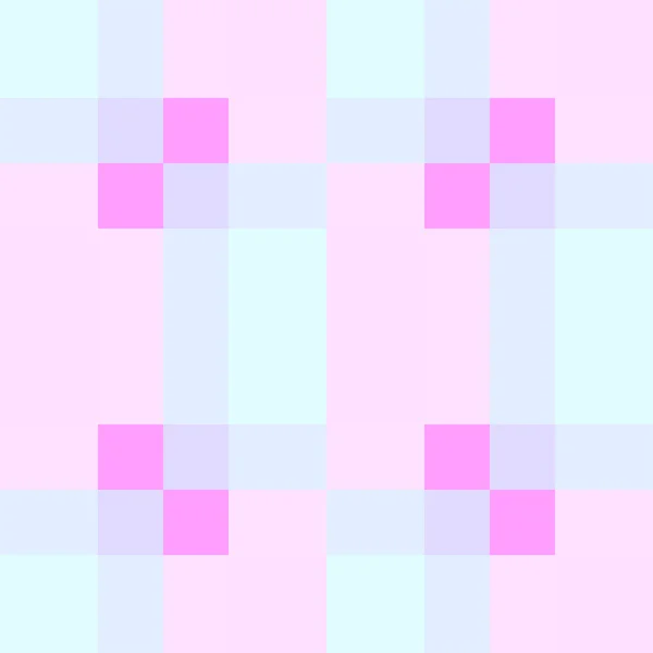 Měkké Růžové Modré Pixelované Pozadí Složené Čtverců — Stock fotografie