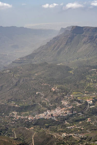 Άποψη Από Pico Las Nieves — Φωτογραφία Αρχείου