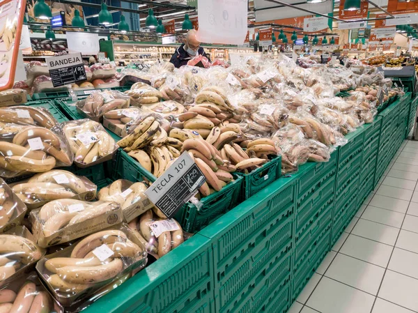 Cadiz España Abr 2021 Frutas Hortalizas Supermercado Español Llamado Alcampo —  Fotos de Stock