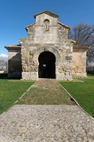 Iglesia Visigoda San Juan Bautista Palencia Castilla León España — Foto de Stock