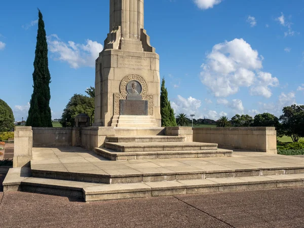 Auckland Nowa Zealandia Kwietnia 2021 Widok Pomnik Michaela Josepha Savage — Zdjęcie stockowe