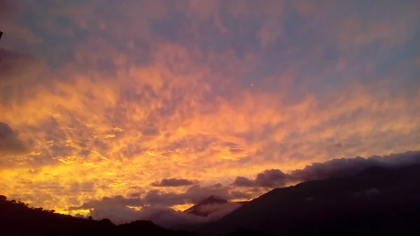 Caracas Venezuela Липня 2019 Захід Сонця Східних Каракасах Видом Східну — стокове фото