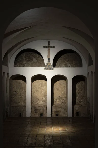 Gironas Historiska Museum Brukade Vara Gammal Kyrkogård Capuchin Girona Spanien — Stockfoto