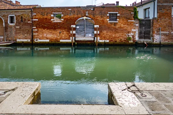 Kanał Przepływający Przez Wenecję Włochy — Zdjęcie stockowe