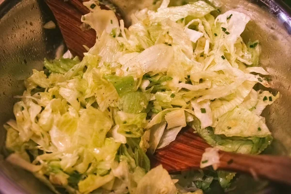 Closeup Shot Cabbage Salad — Stock Photo, Image