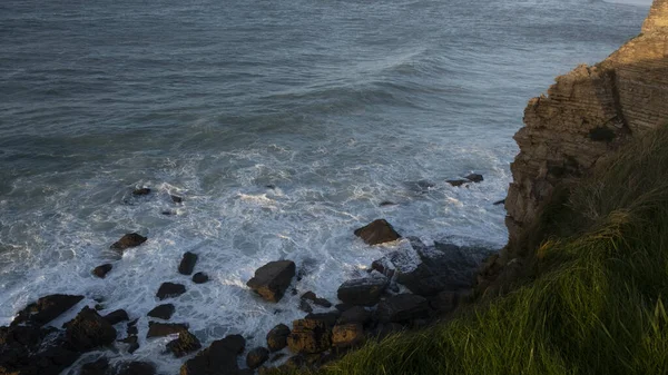 Una Vista Aérea Las Rocas Mar — Foto de Stock