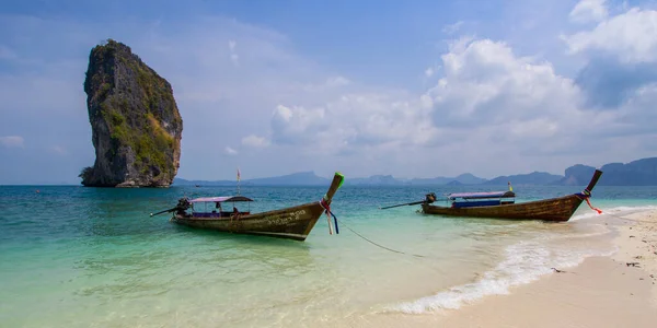 Idyllische Urlaubsszene Krabi Thailand — Stockfoto