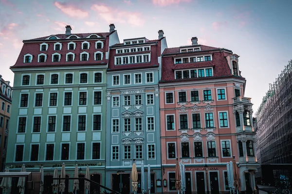 Una Splendida Vista Edifici Storici Ricostruiti Dresda Germania — Foto Stock