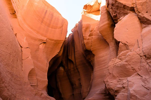 Une Belle Vue Sur Les Formations Grès Étonnantes Antelope Canyon — Photo