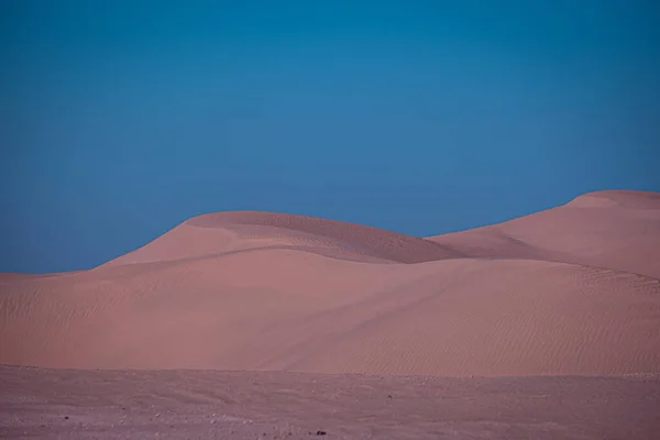 Piękny Widok Pustynię Dubaju — Zdjęcie stockowe