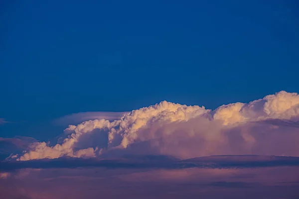 Uma Bela Foto Pôr Sol — Fotografia de Stock