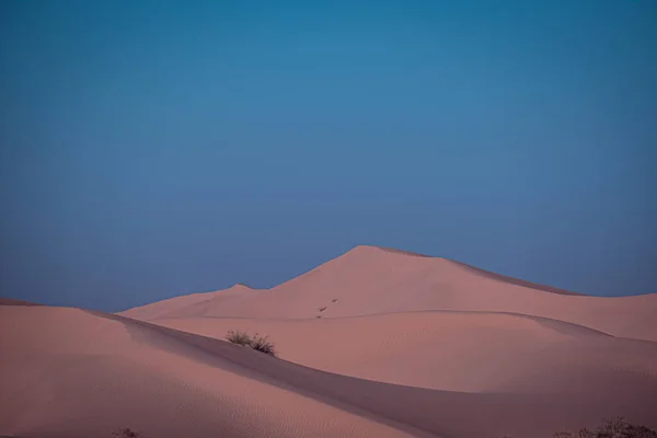 Krásný Výhled Dubajskou Poušť — Stock fotografie