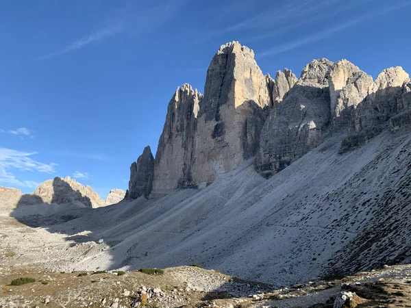 Het Prachtige Landschap Van Natuurpark Drei Zinnen Sexten Italië — Stockfoto