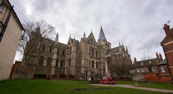 Catedral Rochester Kent Reino Unido — Foto de Stock