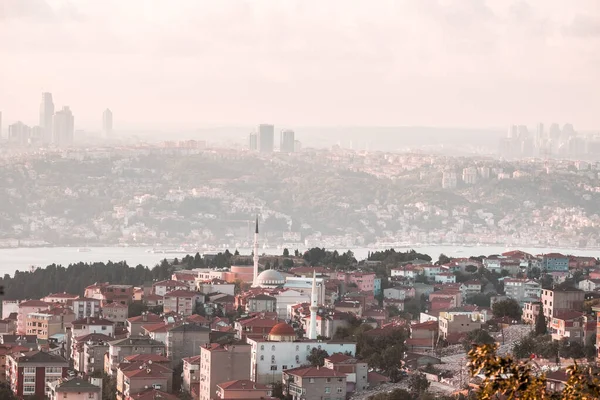 Eine Luftaufnahme Des Schönen Istanbul Türkei — Stockfoto
