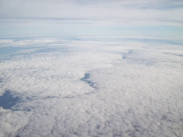 Високий Кут Зйомки Красивого Хмарного Пейзажу Небі — стокове фото