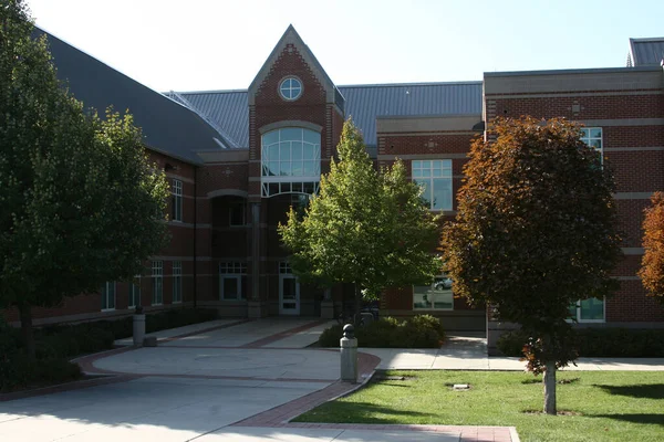 Ellensburg Washington Förenade Staterna Oct 2009 Skott Baksidan Black Hall — Stockfoto