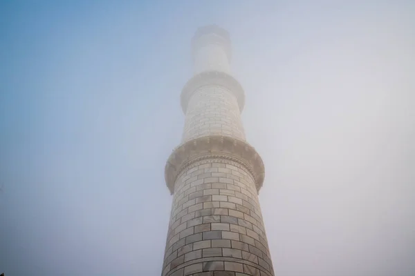 Low Angle Shot Column Taj Mahal Agra India — Stock Photo, Image