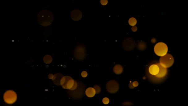 Abstracte Achtergrond Met Bokeh Lichten — Stockvideo