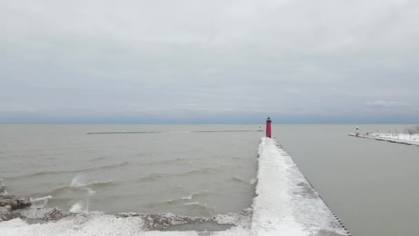 Hermosa Vista Del Mar — Vídeos de Stock