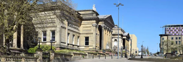 Liverpool Regno Unito Aprile 2021 Liverpool Musei Mondiali Biblioteca Nel — Foto Stock