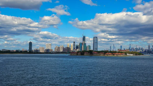 New York Birleşik Devletler Eylül 2019 New York Skyline Özgürlük — Stok fotoğraf