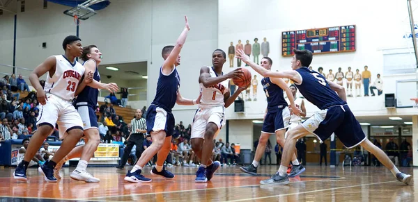 Gary Spojené Státy Listopadu 2018 Podzimní Středoškolský Basketbal — Stock fotografie