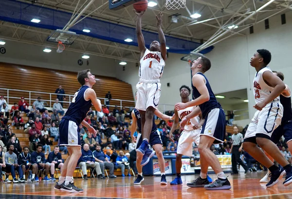 Gary Förenade Staterna Nov 2018 Höstens Basketmatch Gymnasiet — Stockfoto