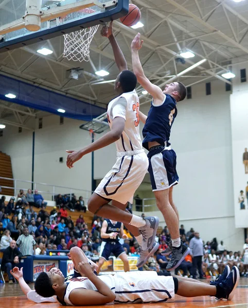 Gary United States Nov 2018 Fall High School Basketball Game — 스톡 사진