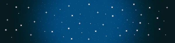 Una Ilustración Del Cielo Nocturno Estrellado — Foto de Stock