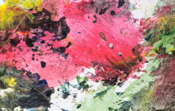 Una Ilustración Abstracta Con Colores Mezclados — Foto de Stock