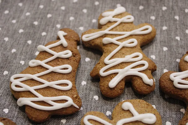 Closeup Shot Delicious Homemade Ginger Cookies — Stock Photo, Image