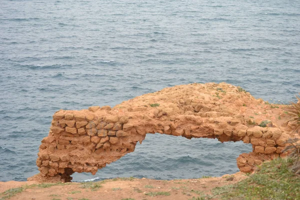 Bulutlu Bir Günde Deniz Manzarası — Stok fotoğraf