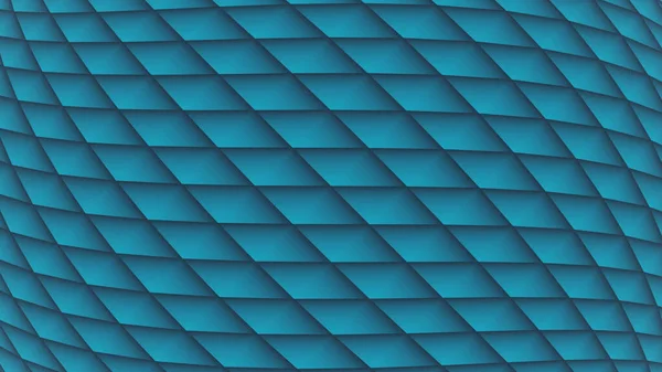 Тривимірне Відображення Синього Фону Ромба — стокове фото