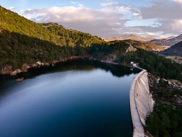 Ein Kleiner Bergsee Montenegro Namens Grahovsko Jezero — Stockfoto