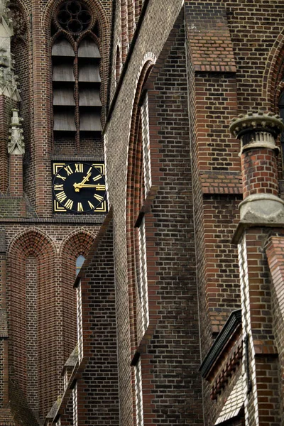 Vue Verticale Bâtiment Une Montre Murale Washington États Unis — Photo