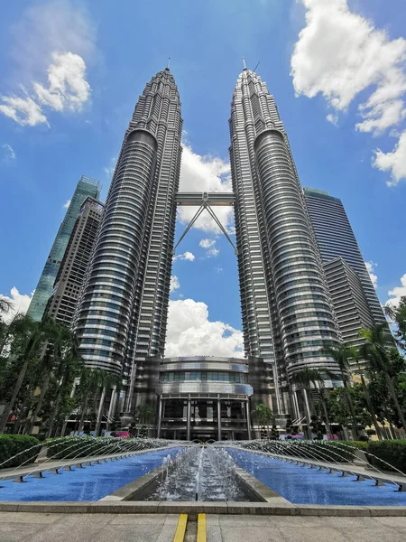 Kuala Lumpur Malásia Abril 2021 Petronas Twin Tower Kuala Lumpur — Fotografia de Stock