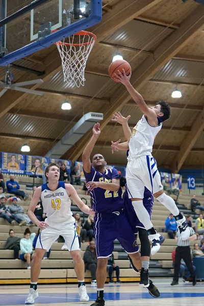 Höghland Förenade Stateringar Dec 2018 Höglandshögskolans Basketboll — Stockfoto