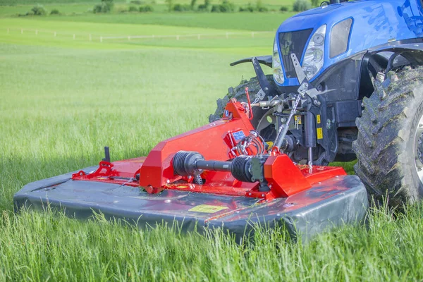 Mower Sip Agricultural Field — Stock Photo, Image