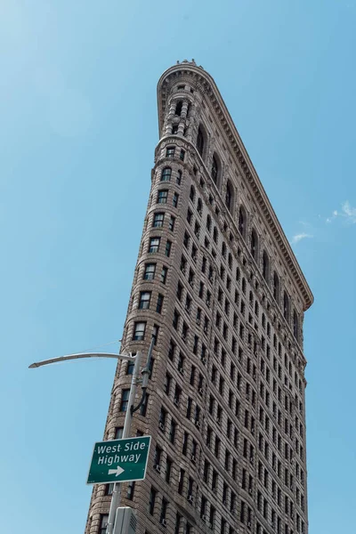 Nova Iorque Estados Unidos Junho 2018 Vista Baixo Ângulo Edifício — Fotografia de Stock