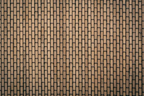 Nahaufnahme Einer Braunen Oberfläche Mit Holzfliesen Texturen — Stockfoto