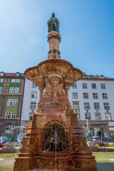 Иннсбрук Австрия Июля 2020 Года Имеет Размер Жизни Бронзовая Статуя — стоковое фото