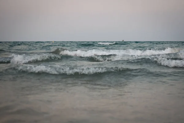 Beautiful Shot Waves Background Boundless Sea — Stock Photo, Image