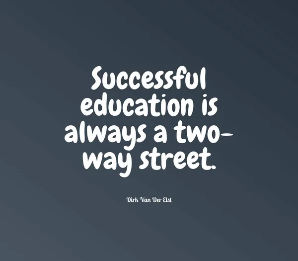 Wise Quote Successful Education Importance — Stock Photo, Image