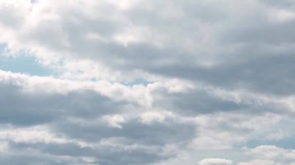 Schöner Himmel Mit Wolken — Stockvideo